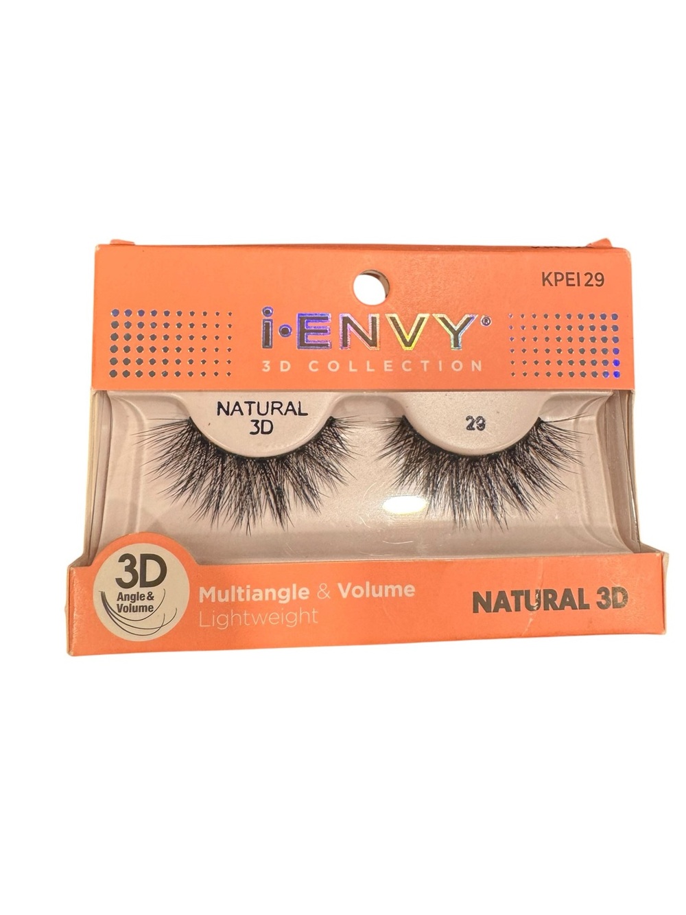 i-ENVY Natural 3D False Eyelashes - Black